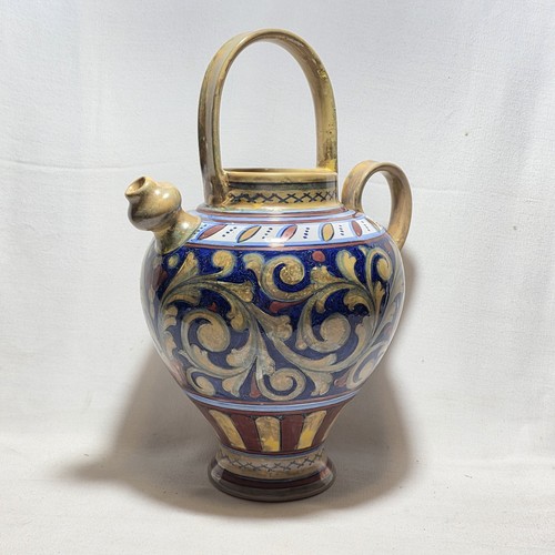 Brocca maiolica lustro - brocca, a