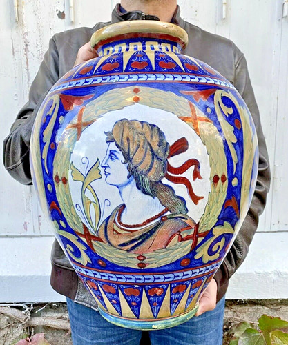 Splendido vaso enorme ceramica - splendido,