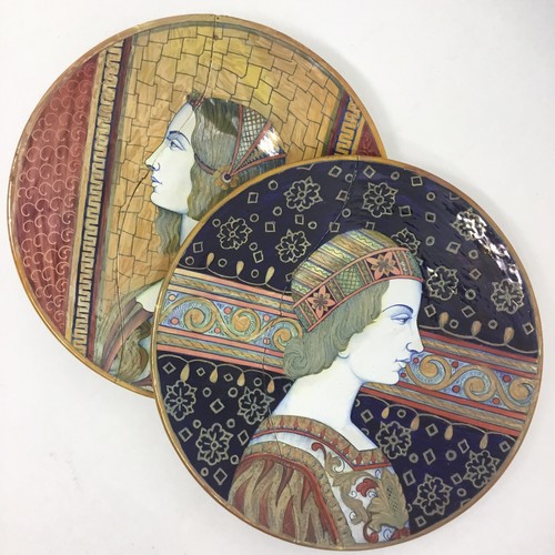 1920 coppia grandi piatti - grandi,